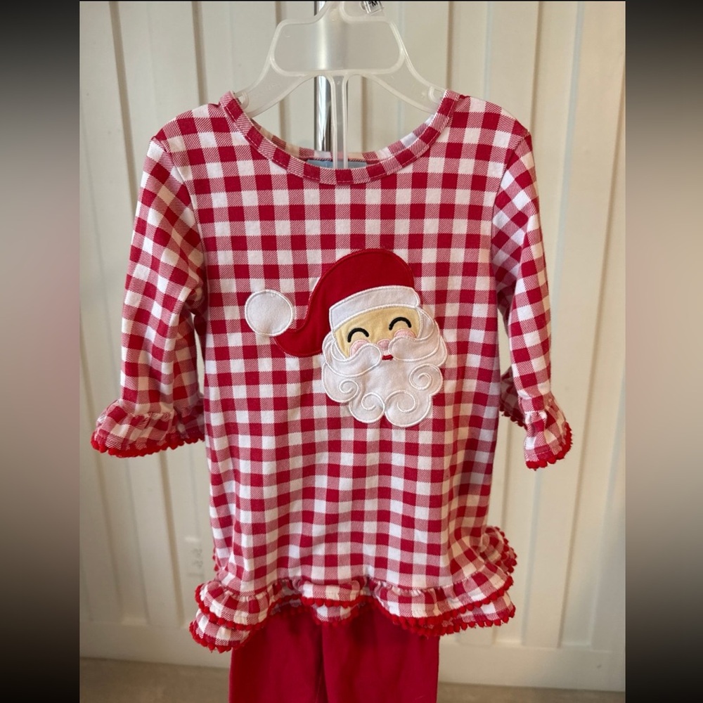 Girls Boutique Santa Outfit